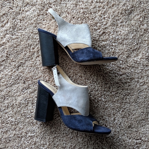 M. Gemi Shoes - M.gemi Color Block Heels